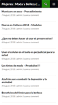 Mobile Screenshot of mujeresdemoda.com